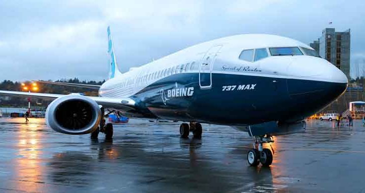 Boeing 737 Max has suspended