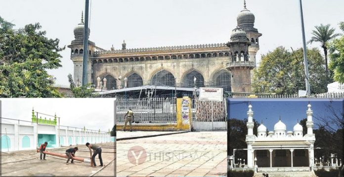 Telangana ki Eid-Gahoun aur ahem Masajid mein Eid ki Namaz nahi hogi