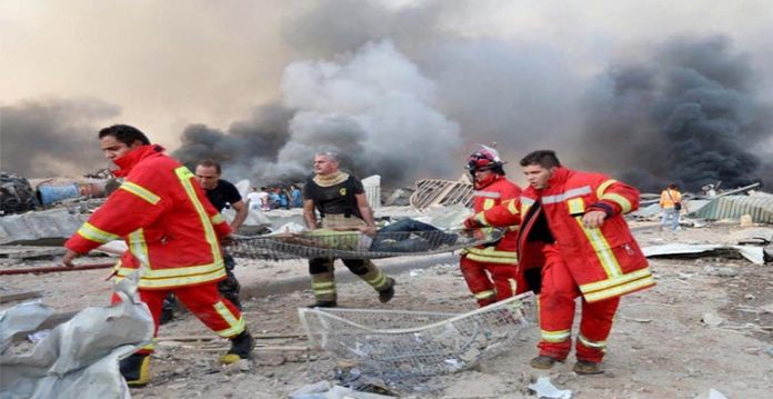 Beirut dhamakay, Baroodi mawad zakhera karne wale gharon mein nazar band