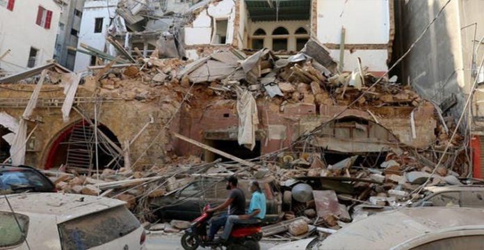Lebnani dhmakon 3 lakh afraad be ghar: Beirut Governor