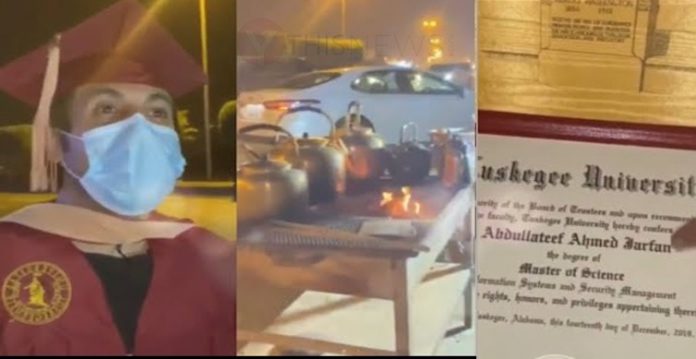 America se taleem yafta Saudi nojawan chai farokht karne laga
