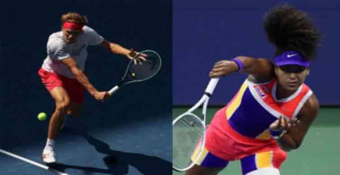Naomi Osaka aur Zverev Semifinal mein daakhil