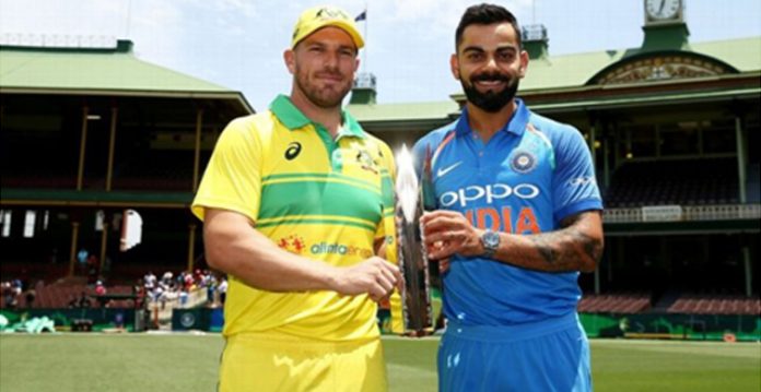 Hindustan aur Australia ke darmiyan ODI series, sydney mein himaliyai score mutawaqqa